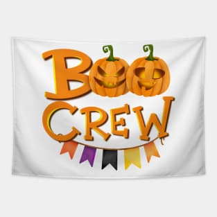 Boo crew Halloween design Tapestry