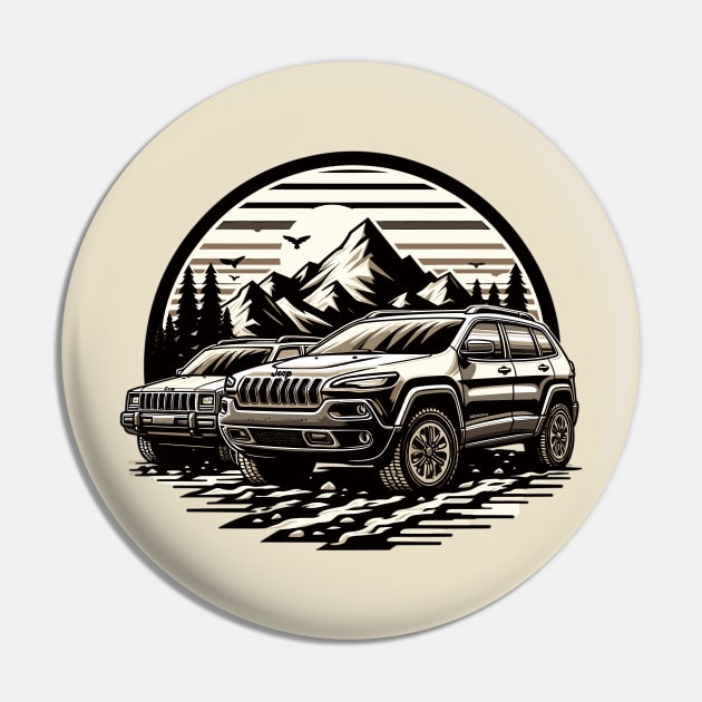 Jeep Cherokee Pin by Vehicles-Art