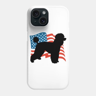 Poodle USA America - Dog Lover Dogs Phone Case