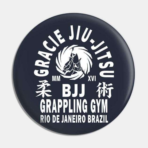 Gracie Jiu Jitsu Pin by oyshopping