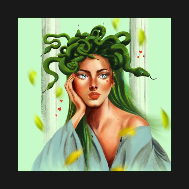 Medusa by Fatchilart