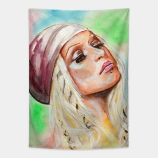 Christina Aguilera Tapestry