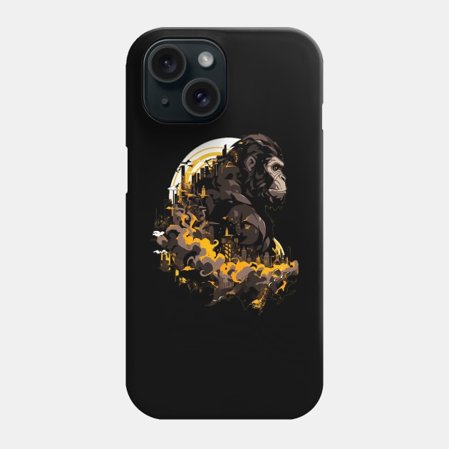 king kong Phone Case by skatermoment