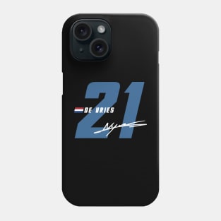 Nyck de Vries 21 Signature Number Phone Case