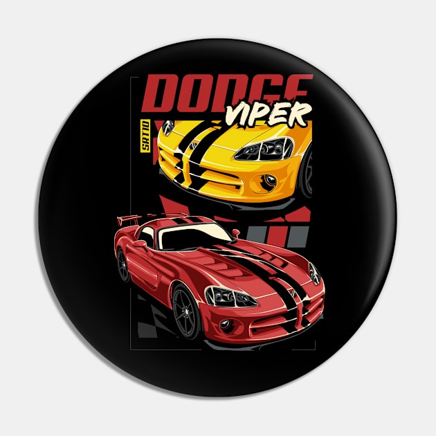 Dodge Viper SRT-10 Pin by Harrisaputra