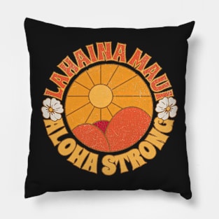 Lahaina Maui Strong Pillow