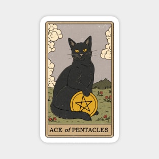 Ace of Pentacles Magnet