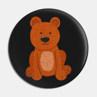 Cute Little Bear Pin