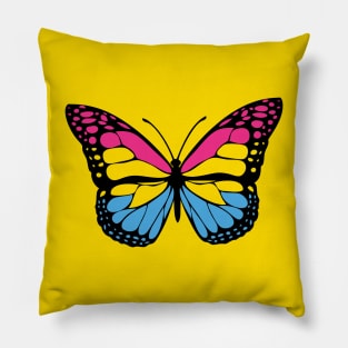 Pansexual Butterfly Pillow