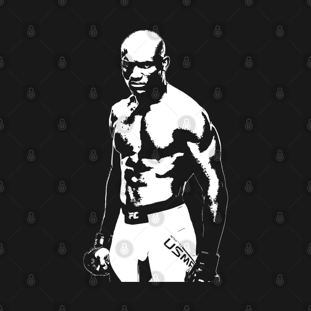 Kamaru Usman by Fabzz