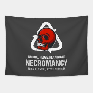 Funny Necromancy Gamer D20 Dice Dungeon Dragons Gaming Gift Tapestry
