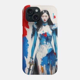 Asian female warrior 1 Phone Case