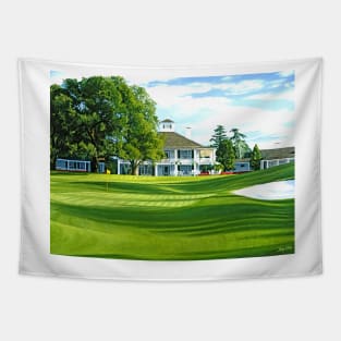 18th Hole at Augusta National Tapestry