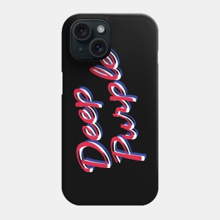 retro - deep purple Phone Case