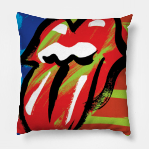 New The Rolling Stones Tour Concert Pillow Teepublic Au