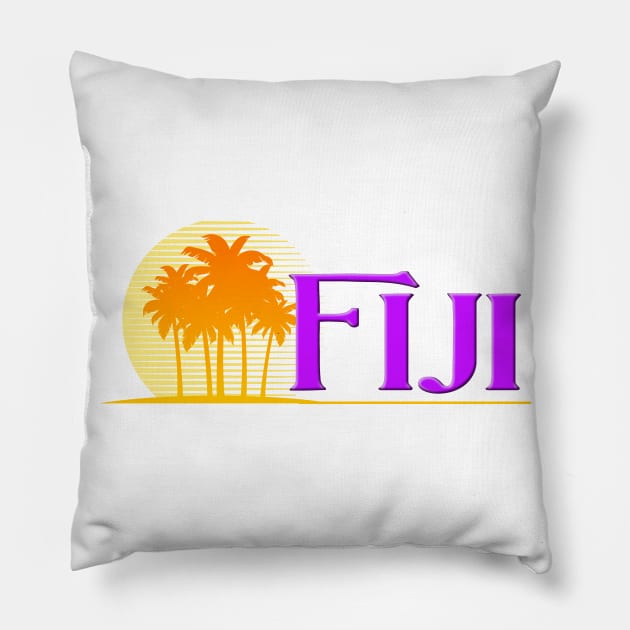 Life's a Beach: Fiji Pillow by Naves