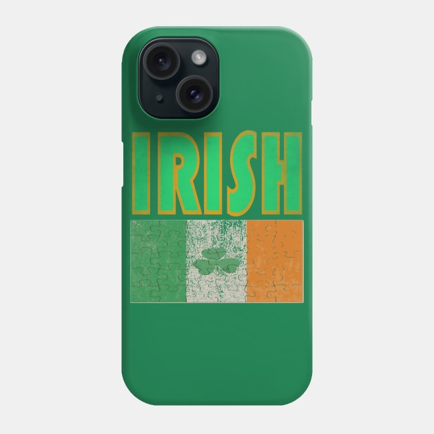 Irish Flag, St Patrick's Day, Irish Proud Phone Case by hippyhappy