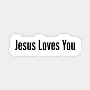 Jesus Loves You - Christian Magnet