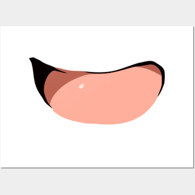 Anime mouth PNG Designs for T Shirt & Merch