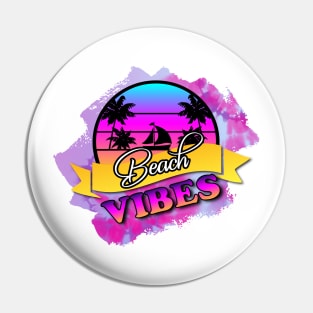 Beach Vibes Pin