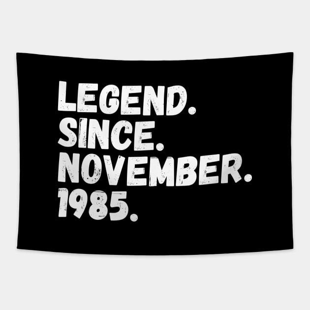 Legend Since November 1985 - Birthday Tapestry by Textee Store