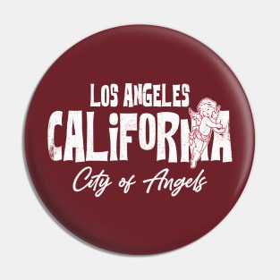 Los Angeles, California - City of Angels Pin