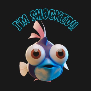 I'm Shocked Funny Fish T-Shirt T-Shirt