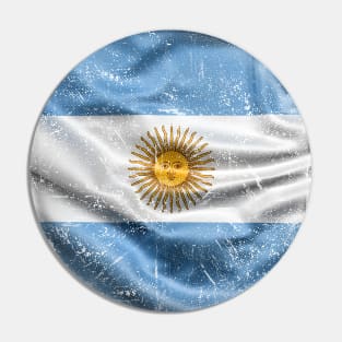 flag argentina Pin