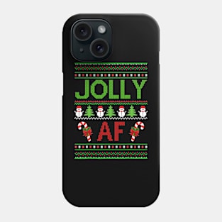 ugly christmas sweater Phone Case