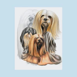 Lhasa Apso Medley T-Shirt