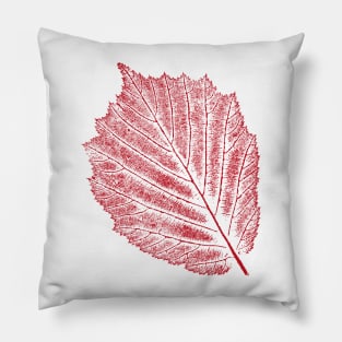 Hazelnut Leaf Imprint Pillow