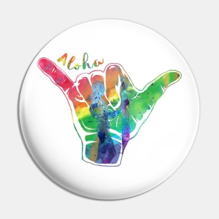 Shaka sign Pin