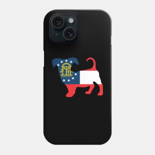 Chiweenie Dog Lover Georgia Flag Phone Case