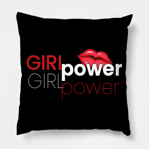 Girl Power Pillow by lisalizarb