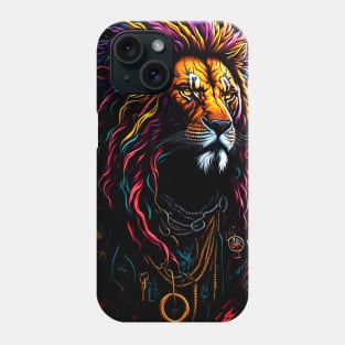 Roaring Style: Urban Lion King Phone Case