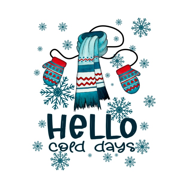 Hello Cold Days by Designs by Ira