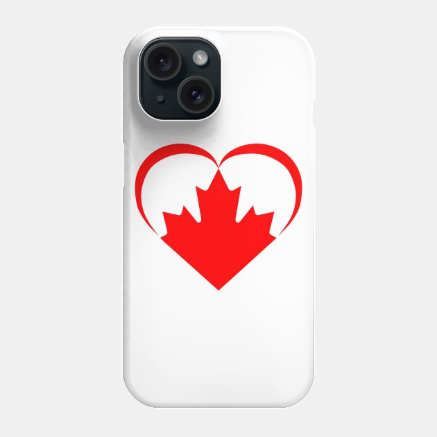 Canada Heart 2018 Red 2 Phone Case by beerman