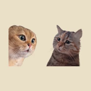 Cat couple meme T-Shirt