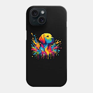 Golden Retriever Dog Multicolored Phone Case