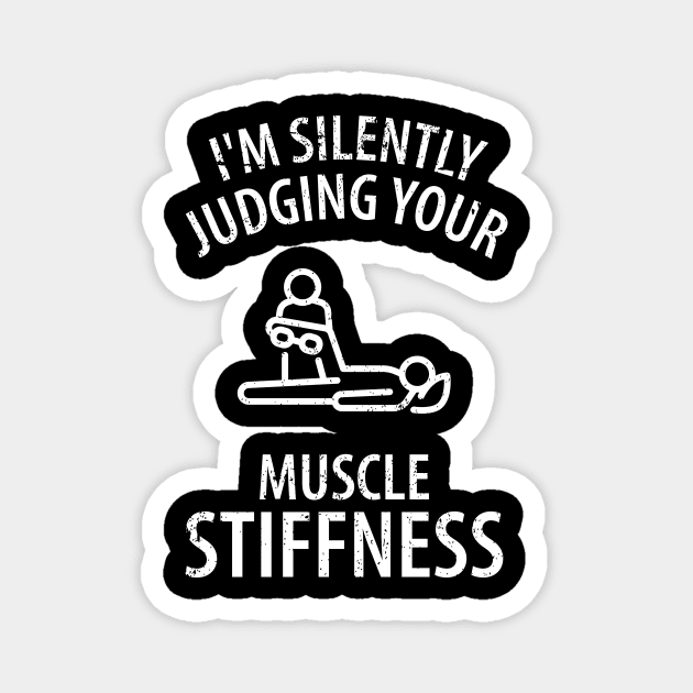 physiotherapist physical therapy gift saying funny Magnet by Johnny_Sk3tch