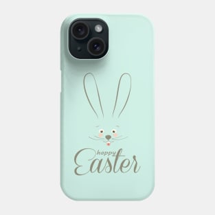 Happy Easter Holiday, Easter Bunny Art Phone Case