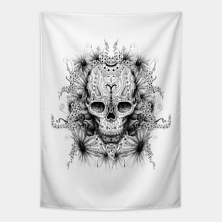 Love Skull Tapestry