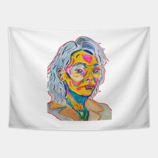 Color Girl Tapestry