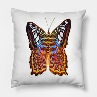 Colorful, decorative fantasy - butterfly Pillow