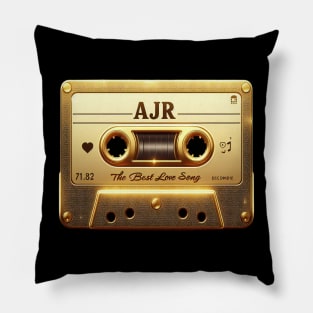 Ajr the best love song golden Cassette tape Pillow