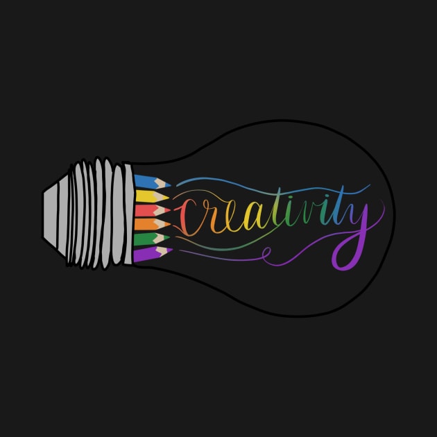 Creativity Lightbulb by Poohdlesdoodles