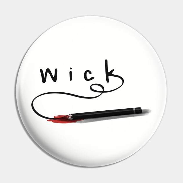 Wick Pencil Pin by stephen0c