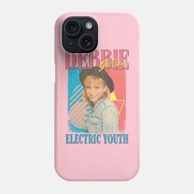 Debbie Gibson Vintage 1987 // Electric Youth Original Fan Design Artwork Phone Case by A Design for Life