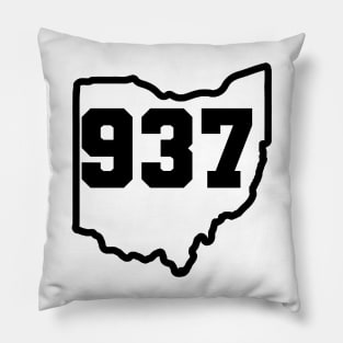 Ohio 937 Dayton Pillow