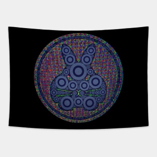 Bunny Beacon Dark Remix Tapestry